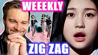 Reacting to WEEEKLY (위클리) - ZIG ZAG M/V! | SO FUN! 😁😍