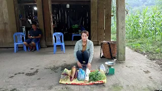 Harvesting Bamboo Shoot In The Forest Goes To The Market Sell - Lý Thị Ca, anh bushcraft