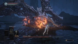 Dark Souls 3 Darkeater Midir SL1 NG+7 No Rolling/Blocking/Parrying (No Rings, No Buffs)