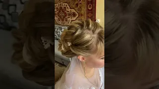 Свадебный образ на свадьбу причёска и макияж