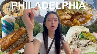 EVERYTHING I ATE IN PHILLY: cheese steak, water ice, cannolis, roast pork sandwich and more…