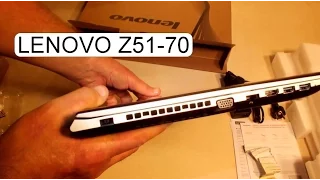 UNBOXING LENOVO Z51 70