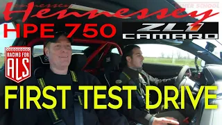 Hennessey Chevrolet Camaro ZL1 1LE HPE 750 HP Test Drive Crazy Acceleration 4K