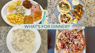 WHAT’S FOR DINNER? | EASY & BUDGET FRIENDLY | REALISTIC WEEKNIGHT MEALS | DINNER INSPIRATION