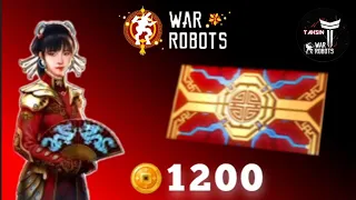 War robot lunar New Year - 2021 event chest opening #1