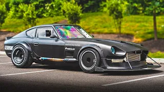 Building a Carbon Fiber 240z in 15 minutes! | FULL RESTORE