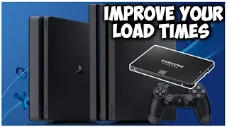 HOW TO IMPROVE YOUR LOAD TIMES ON PS4 PRO/SLIM | QUICK GUIDE TO INSTALL A SSD "SOLID STATE DRIVE"