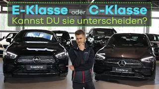 Mercedes E-KLASSE vs. C-KLASSE im Vergleich - Alle Unterschiede [2022] | Interior, Exterior