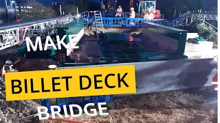 Billet Deck Railway Bridge Recon Cow Lane Cosham 54 Hour Time-lapse Kan do it