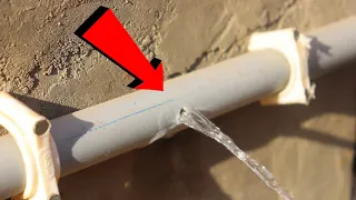 How to Repair a Broken PVC Pipe in Minutes with This Surprising Trick!
