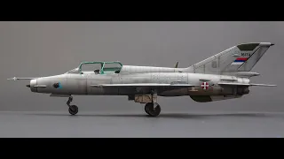 SERBIAN AIR FORCE MiG-21 UM 1:72 RV.Aircraft Full Video Build