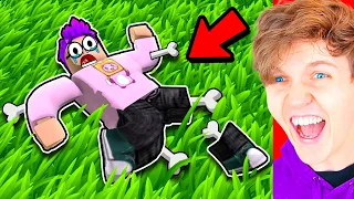 We Break EVERY BONE As LANKYBOX JUSTIN! (TRY NOT TO LAUGH AT THESE FUNNIEST LANKYBOX MOMENTS EVER!)