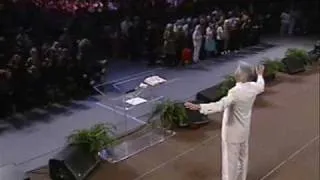 Benny Hinn sings "Holy Are You Lord"