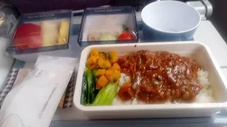 China Airlines Food | Eating on the Plane