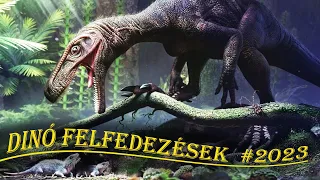 Dinoszaurusz és más ősállat felfedezések 2023-ban