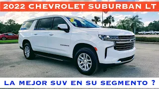 Chevrolet Suburban LT 5.3L V8 2022 - La Mejor SUV Grande En Su Segmento ? Resena y Prueba POV .