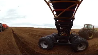 Peat production 360 video