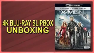 X-Men: 3-Film Collection 4K+2D Blu-ray Slipbox Unboxing