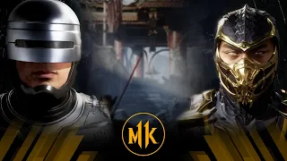 Mortal Kombat 11 - Robocop Vs Scorpion (Very Hard)