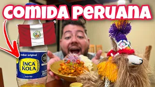 COMIDA PERUANA EM SÃO PAULO (TEM INCA KOLA)