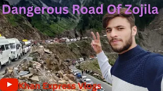 Dangerous roads zojila 👀🚛 #viral #support #sethiexpress #rajarameezvlogs #khanexpressvlogs