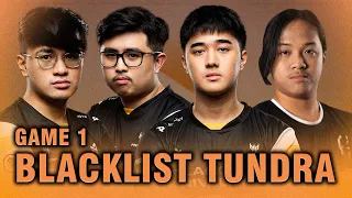 BLACKLIST vs TUNDRA - GAME 1 - CAST BY KUKU, ARMEL - Elite League Dota 2