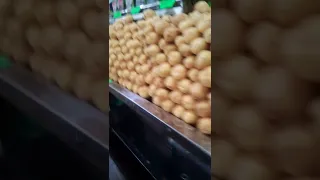 banca de batata em supermercado