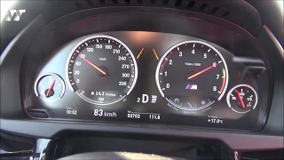 2015 BMW X5M F15 || 575hp || Acceleration 0 - 250 km/h