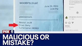 Racial slur printed on restaurant receipt | FOX 5 News