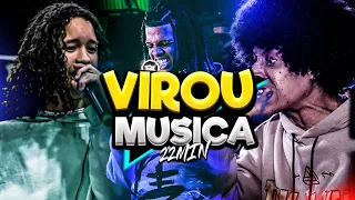 22 MINUTOS de ROUND de BATALHA VIRANDO MÚSICA! | RETROSPECTIVA 2023 ⚡️