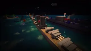 Minecraft WW2 Pacific ocean map W.I.P.