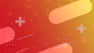 Orange abstract pattern simple shapes gradient 4K animated motion background
