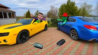 Green Man & Mr. Joe found A LOT OF Car Keys of Chevrolet Camaro & Opel Insignia OPC 13+