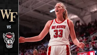 Wake Forest vs. NC State Women's Basketball Highlights (2021-22)