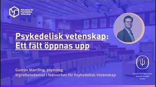 Ett fält öppnas upp - En introduktion till psykedelisk vetenskap med Gustav Martling