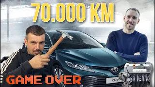 Toyota Camry 70 hybrid с пробегом 70 тис. км Это КОНЕЦ!!!! #toyota #toyotacamry