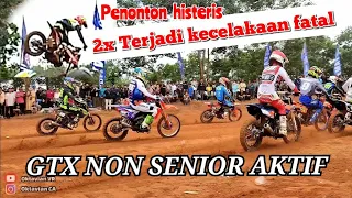 2X KECELAKAAN FATAL GRASSTRACK NON SENIOR AKTIF || BUPATI CUP AIR PANAS DESA NYELANDING