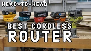 Best Cordless Router - Head To Head