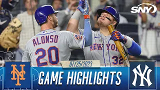 Pete Alonso homers twice, Justin Verlander dominant in 9-3 win over Yankees | Mets Highlights | SNY
