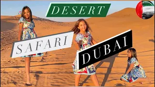 Yasira Karimova #44 Dubai: Desert Safari or Third Day in Dubai 🤘🏼