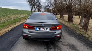 2020 BMW M550i xDrive: revs, engine & exhaust sound