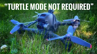 DJI FPV Drone "Turtle Mode Not Required" Error