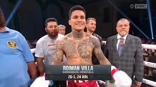 Jaron Ennis USA vs Roiman Villa Colombia   KNOCKOUT, Boxing Fight Highlights HD