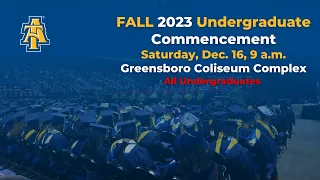 Fall 2023 Undergraduate Commencement Ceremony