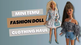 Mini Temu Haul 🎁 Fashion Doll Clothing for Barbie 🎀