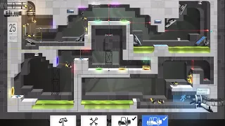 Bridge Constructor Portal Proficiency Level 25: $0 without using the left wall