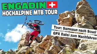 HOCHALPIN BIKEN in Region Engadin | #purealpinetrails | MTB Tour Samnaun - Scuol | Leo Kast