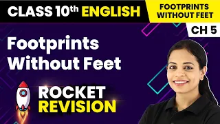 Footprints Without Feet - Rocket Revision & Most Important Questions | Class 10 English Chapter 5