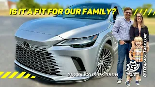 2023 Lexus RX350h | Family Review with Child Seat Installation & Real World MPG