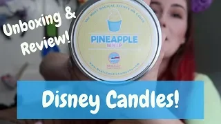 Magic Candle Company Unboxing & Review | MORE DISNEY CANDLES